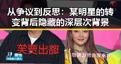从争议到反思：某明星的转变背后隐藏的深层次背景