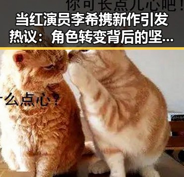 当红演员李希携新作引发热议：角色转变背后的坚持与突破